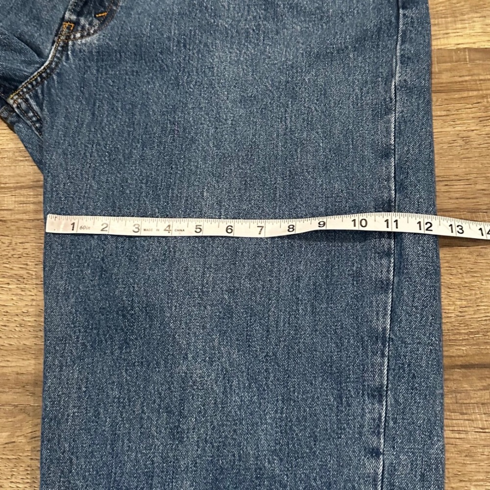 Levis 550 Relaxed Fit Tapered Leg Jeans Mens 42x29 Medium Wash Denim 00550-0216 - Picture 7 of 12